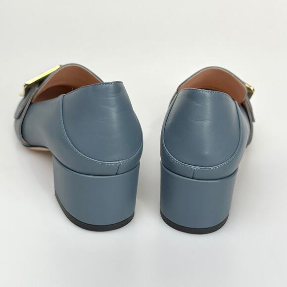 NIB Bally buckled leather pumps Size 8.5 - Picture 8 of 14